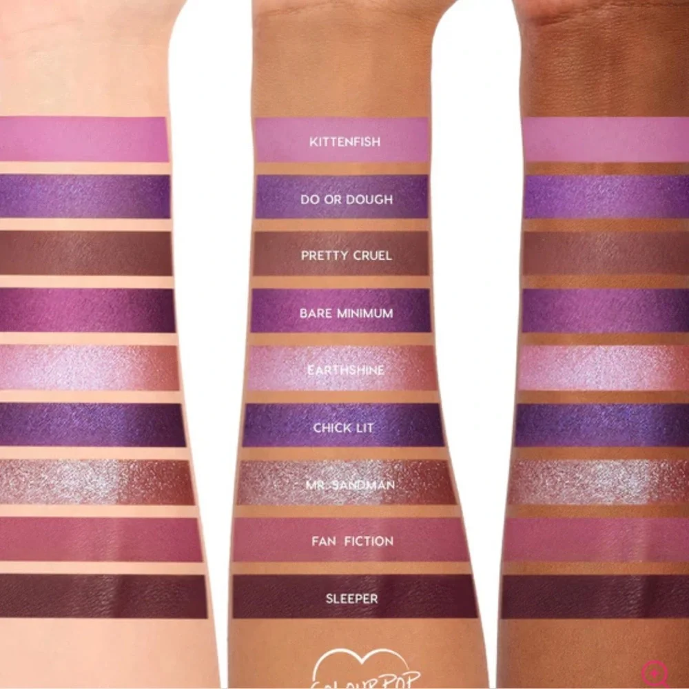 ColourPop It's My Pleasure‎ Palette - Purple and Pink Tones